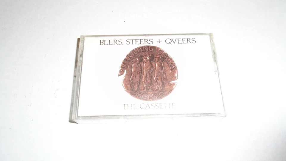 REVOLTING COCKS Beers Steers Queers tape cassette Wax Trax ministry HTF OG RARE - Image 1 of 3