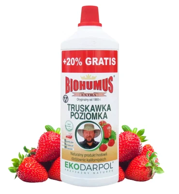 Dünger Erdbeeren Walderdbeeren Wurmhumus Flüssig Beerendünger Organischer 1,2L - Bild 1 von 4