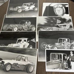Vintage Lorain County Speedway Rennfotos Sprintautos 60er Jahre - Bild 1 von 13