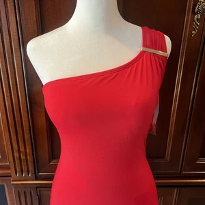 Michael Kors Bathing Suit Swimsuit Red Size 8 - NWT - Picture 1 of 8