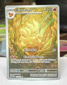 2023 Pokemon SV Obsidian Flames Ninetales #199/197 - Picture 1 of 2