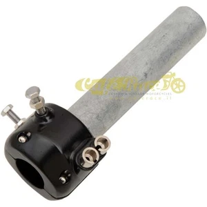 Tiracavi comando gas nero universale diametro 7/8 pollice 22mm DOPPIO CAVO cafe - Picture 1 of 1