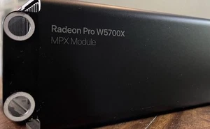 Apple Radeon Pro W5700X MPX Modul Mac Pro 7,1 2019 GPU GDDR6 16GB 256bit GETESTET - Bild 1 von 13