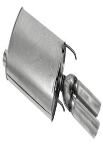 Quiet-Flow SS 21341 Direct Fit Exhaust Muffler 2" Inlet ID 2.25" Outlet OD fo... - Bild 1 von 5