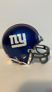 Casque de collection Riddle NY Giants 3 5/8" - Taille approximative 4 1/2" H X 4 1/2"L