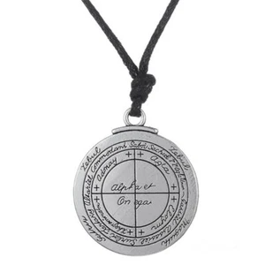 Talisman Solomon Seal Pendant Protection Good Luck Wealth Amulet Necklace Gift - Picture 1 of 4