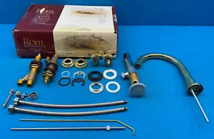 Rohl A2228XMULB-2 Lombardei Messing C-Auslauf breite Badarmatur - Bild 1 von 18