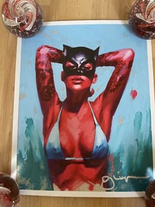 CHRIS GUEST SIGNED PRINT LIKE BANKSY , EELUS , DFACE, HEATH KANE - Picture 1 of 3