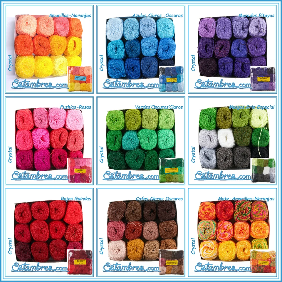 CRYSTAL [Multi-color Pack] - La Pantera Rosa - 12 Pack x 15grs - Image 1 of 4