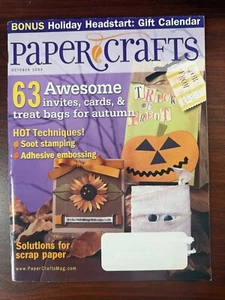 Paper Crafts Magazine October 2004 - Vintage, New, & NLA - 63 Halloween Ideas - Picture 1 of 1