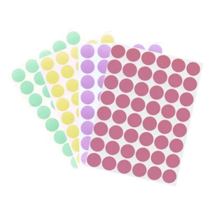 Round Pastel Color Labels 19mm Marking Stickers 3/4 Inch for Organizing Arts - Picture 1 of 13