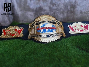 World Cruiserweight Wrestling Championship Belt – Adult Size, 4mm Zinc - Picture 1 of 5