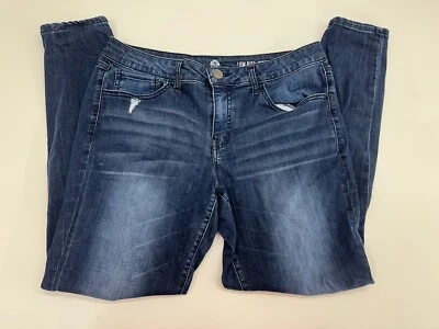 Jeans SO Juniors Talla Desconocida Tiro Bajo Jegging Denim Desgastado Foto 1 de 4