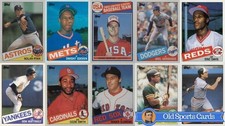 1985 Topps Baseball Trading Cards