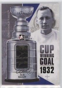 2013-14 ITG Lord Stanley's Mug Cup Winning Goal Silver Ace Bailey #CWG-33 HOF