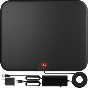 TV Antenna 650+ Miles Long Range Indoor Outdoor - Support 4K 8K 1080P & All Tv'S - Picture 1 of 12