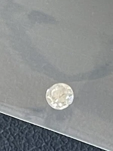 Loose Natural Diamond 0.10 Carat F-G SI1 Minor Chipped Diamond on Side - Picture 1 of 5
