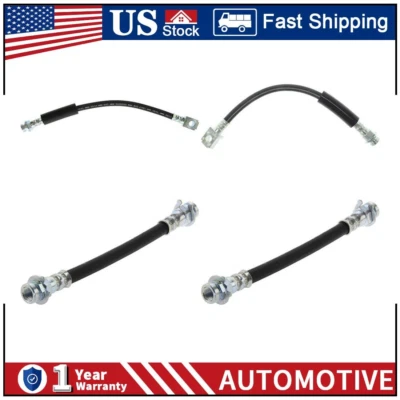 Manguera de línea de freno delantero trasero central para Chevrolet Cavalier 2,2 L 1991 1990 1989 PZ Foto 1 de 4