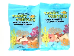Lot of 2 Trader Joe’s Tangy Turtles Sweet Gummy Candy Gummies 6.35 oz Each Pack - Picture 1 of 11