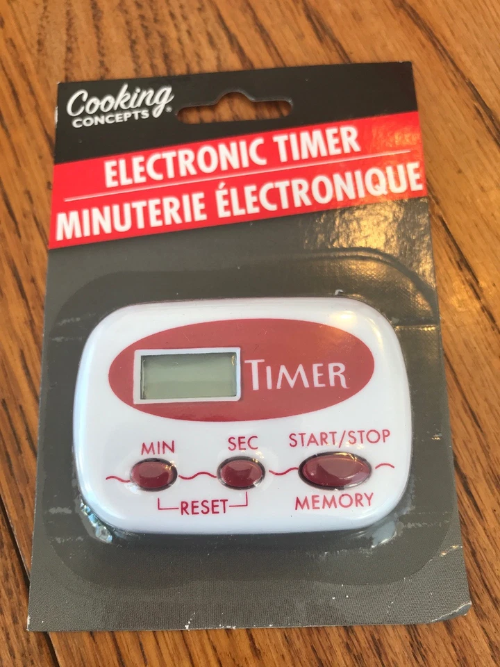 Electronic timer, kitchen timer,  work shop timer, Red & white Ships N 24h - Image 1 of 2