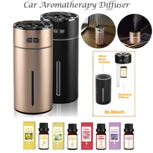 300ml Ultrasonic Aromatherapy Waterless Essential Aroma Oil Diffuser Humidifier - Picture 1 of 38