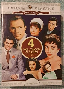 Catcom Hollywood Classics 4 Movies Kilimanjaro Charade Elizabeth Taylor Sinatra - Picture 1 of 14