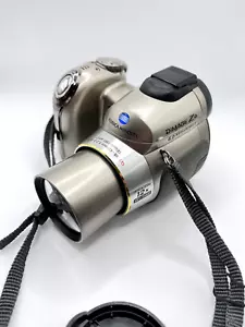 Minolta Konica Camera Digital DiMAGE Z6 6.0MP Case & MB Card - Tested/Works - Picture 1 of 9