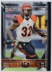 Topps Chrome 2015 - Base Jeremy Hill #42 - Cincinnati Bengals - Imagen 1 de 1