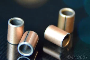 4x Hülse 7 - 5 mm Reduzierstück Reduzierhülse Propeller Welle Adapter RC Hülsen - Picture 1 of 3