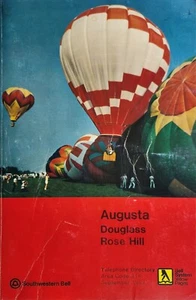 1982 Agusta Douglass, Rose Hill, Kansas Bell System Yellow Pages - Picture 1 of 6