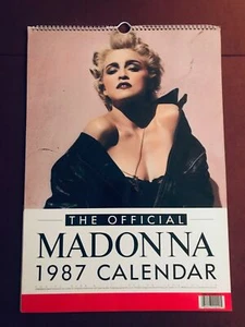 Calendario Madonna 1987 de Danilo del Reino Unido nuevo sellado S5 - Imagen 1 de 7