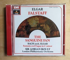 EDWARD ELGAR - Elgar: Falstaff / The Sanguine Fan / Fantasia and Fugue in C OOP! - Picture 1 of 7