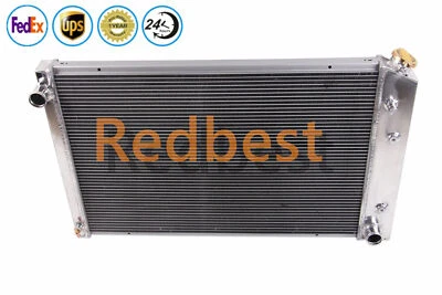 4 Row Aluminum Radiator For 73-87,84 Chevy C/K C10 C20 C30,K10 K20 GMC C15 Truck - Image 1 of 4