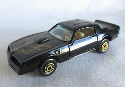 VTG  1979 YATMING 1:64 TRANS AM ROCKY II NEAR MINT HONG KONG OPENING DOORS BLACK - Image 1 of 4