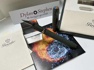 Pineider Alchemist Krakatoa green fountain pen 14K flex nib NEW