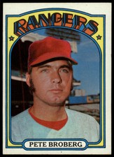1972 Topps #64 Pete Broberg Excellent