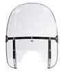 NC Beaded Windshield Clear Lower Deflector Harley Fat Boy 90-14 - Image 1 of 4