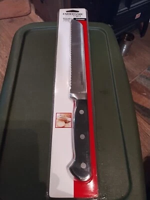 Cuchillo de pan forjado clásico de 8 pulgadas Farberware triple mango remachado de por vida  Foto 1 de 4