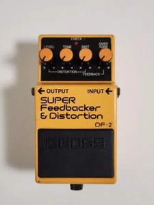 Boss DF-2 Super Feedbacker Distortion Guitar Pedal PSA Test Completed - Picture 1 of 7