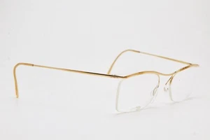 eyeglasses NYLOR retro fashion golden frame gold eyewear cat-eye 1970s vintage - Picture 1 of 12