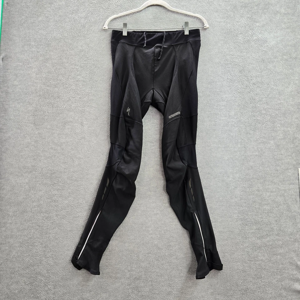 Calça Activewear Feminina Especializada Grande Preta Forma Terminal Ajuste Ciclismo Apertado - Imagem 1 de 4