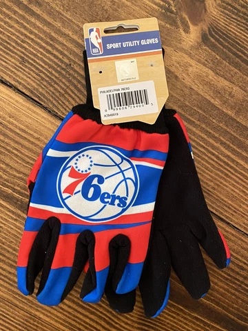 Philadelphia 76ers NBA Sport Utility Gloves Official Cover