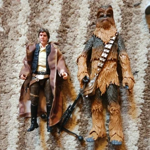 Star Wars Black Series 40th Anniversary ESB 6” Chewbacca and han solo - Picture 1 of 2