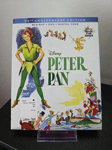 Disney’s PETER PAN 70TH ANNIVERSARY BLU RAY+DVD+DIGI+SLIPCOVER -NEW - Bild 1 von 2