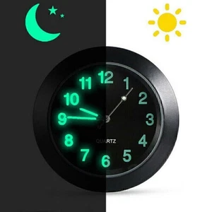 New Car Air Vent Clip Clock Luminous Dashboard Auto Car Quartz Analog Watch Cool - Picture 1 of 11