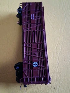 N Scale Roco Santa Fe 40' Single Door Stock Car 60542 C39150 - Picture 1 of 9