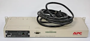 APC AP9211 MASTERSWITCH REMOTE SWITCHED RACK PDU SMARTSLOT AP9606 SNMP CARD - Picture 1 of 6