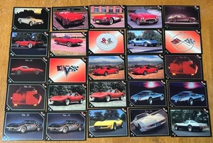 Vette Set, Corvette Premium Collector Cards Incomplete Set 1991, Inaugural - Bild 1 von 4