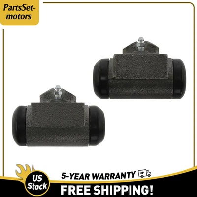 2x Cilindro de rueda de freno de tambor centrado delantero izquierdo derecho para Dodge Dart 1967-1972 Foto 1 de 4