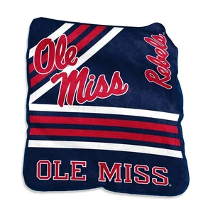 Ole Miss Rebels 50" x 60" Raschel Dorm Room Throw Soft Stadium Blanket - Picture 1 of 1